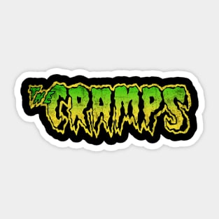 the cramps logo Sticker